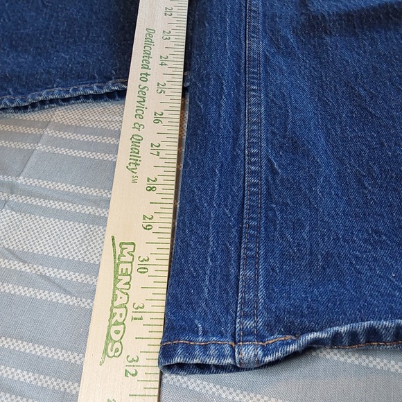 Abercrombie & Fitch Womens The 90s Relaxed Jean High Rise Curve Love Sz 33 Long - Picture 5 of 5